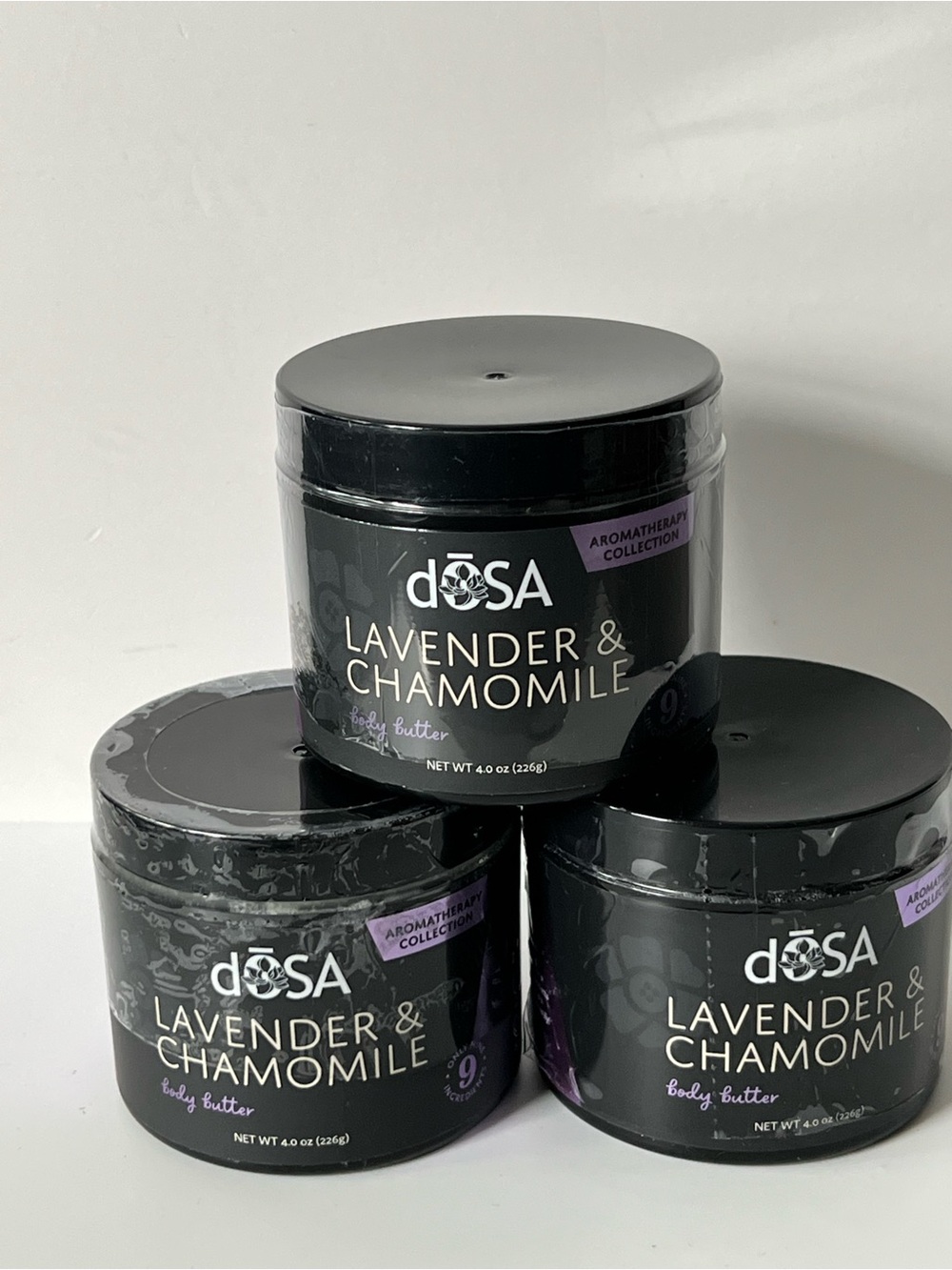 dōSA Lavender & Chamomile Body Butter - lot of 3